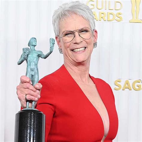 sexy jamie lee curtis|Jamie Lee Curtis, 63, stuns fans with plunging swimsuit: Inspiration